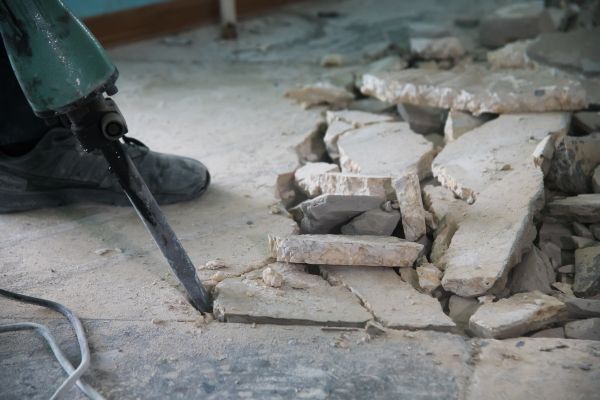 Concrete Slab Removal in Easton