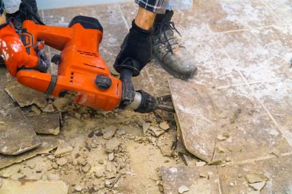 Floor Demolition in Easton