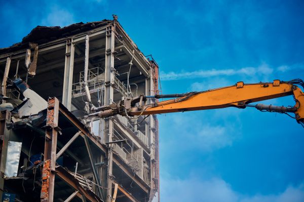 Factory Demolition in Easton