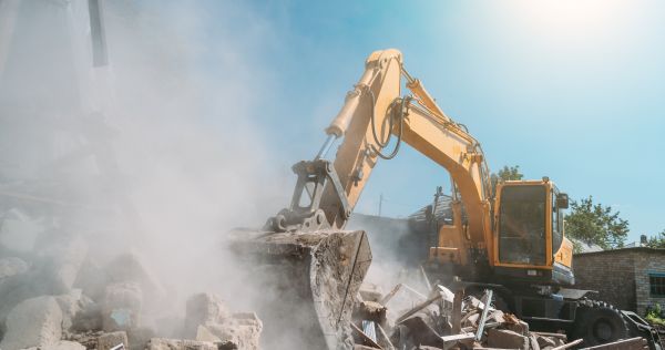 Basement Demolition in Easton