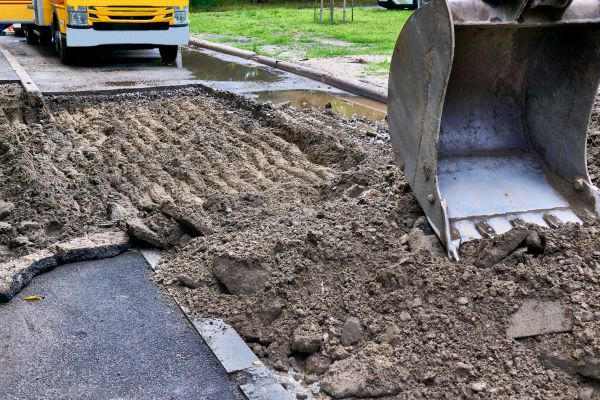 Blacktop Removal in Easton