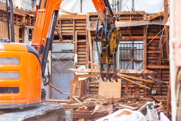 Cabin Demolition in Easton