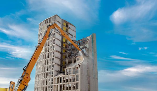 Commercial Building Removal in Easton