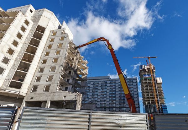 Commercial Site Demolition in Easton