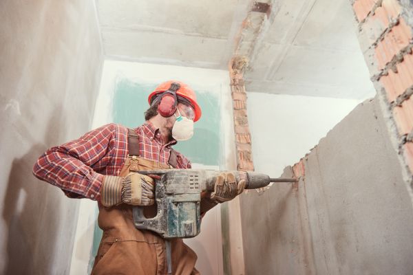 Interior Wall Demolition in Easton