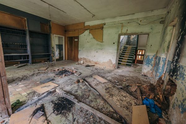 Basement Wall Demolition in Easton